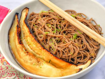 RECIPE: Quick-cooking soba is the star of this easy eggplant dish