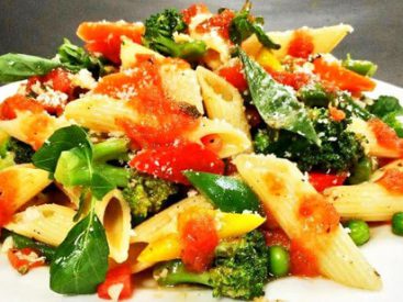 Recipe: Give your penne pasta a healthy twist with spring vegetables