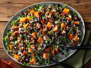 Recipe: America’s Test Kitchen’s Roasted Butternut Squash Salad with Creamy Tahini Dressing