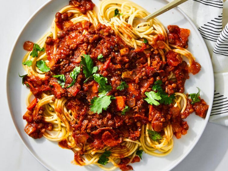 Stanley Tucci's Spaghetti with Lentils