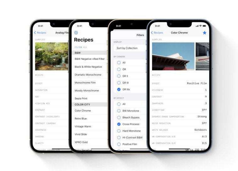 Free app gives Ricoh GR users more than 40 film simulation 'recipes'