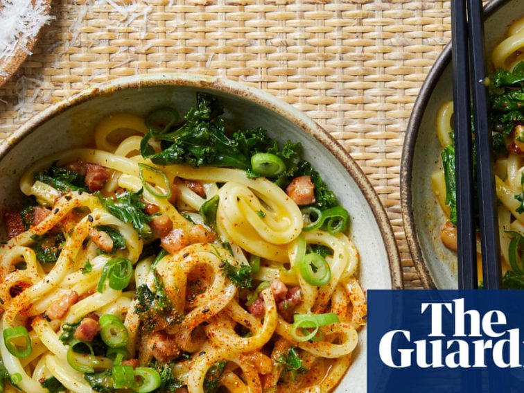 Udon carbonara and miso tarte tatin: Ravinder Bhogal’s miso recipes