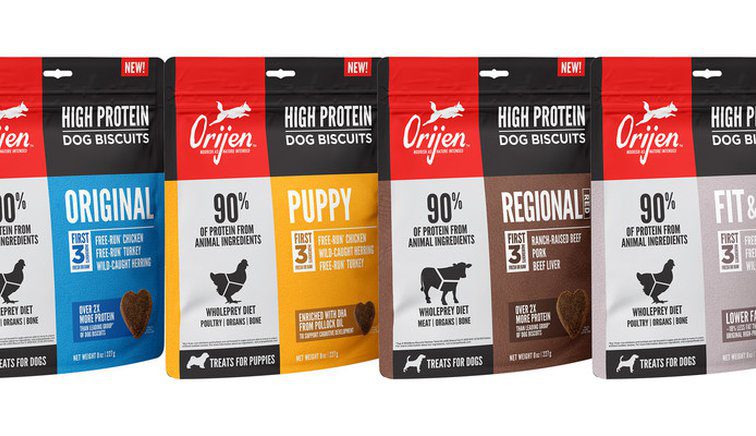 ORIJEN® Pet Food Launches New High Protein Biscuits with Energizing Protein in Every Bite