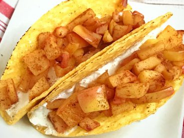 Apple and cinnamon breakfast tacos: try recipes