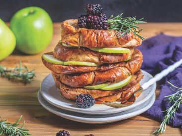 From Apple Blackberry Brioche French Toast to Chatpata Aloo Salad: Our Top Eight Vegan Recipes of the Day!