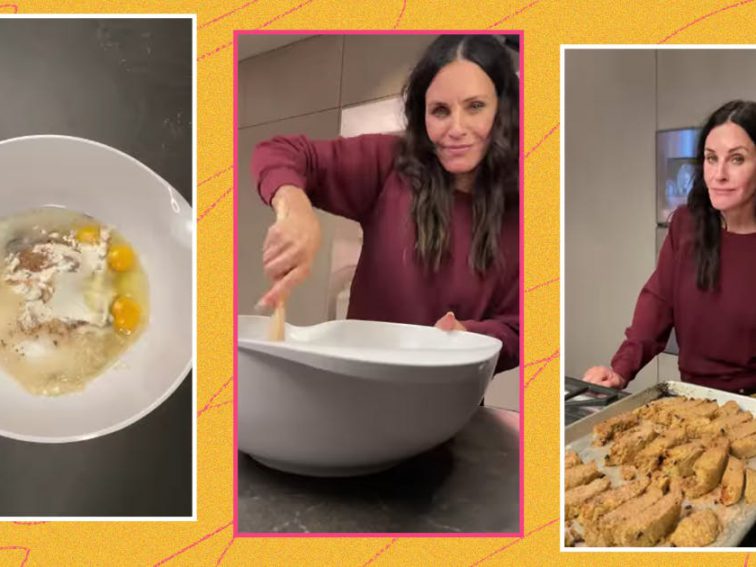 Courteney Cox Calls This Chocolatey Dessert The “Easiest Recipe in the World”—Here's How to Make It