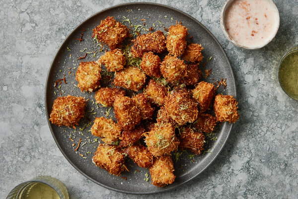 Crispy Coconut Tempeh