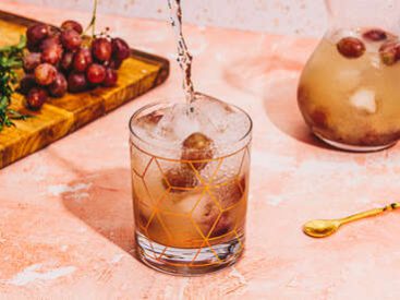 Make This Grape Tarragon Spritzer From the ‘Black Food’ Cookbook