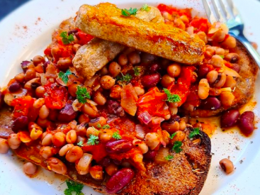 From Sausage & Beans on Toast to Sticky Lemon Orange Tofu: Our Top Eight Vegan Recipes of the Day!