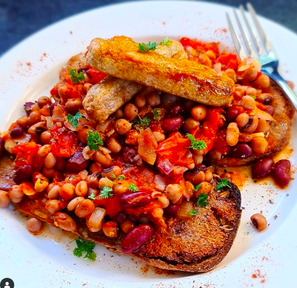 From Sausage & Beans on Toast to Sticky Lemon Orange Tofu: Our Top Eight Vegan Recipes of the Day!