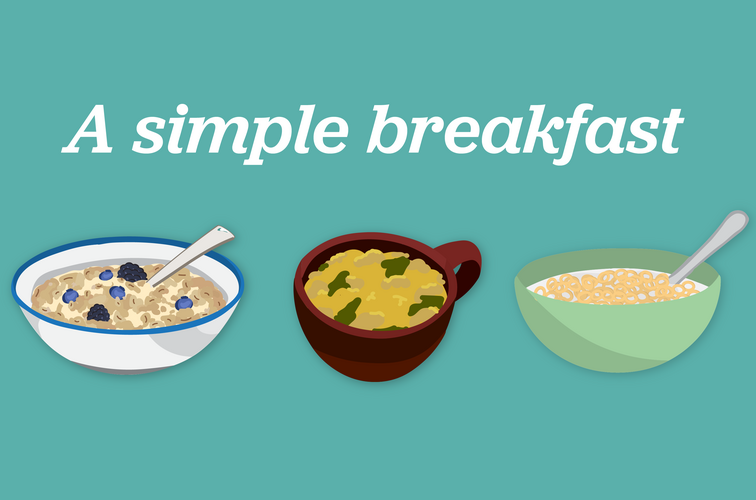 Tired of dining hall breakfast? Here are 3 healthy recipes to make in your dorm