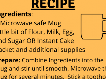 Easy to Make Dorm Recipes: How can you make cake in a microwave?