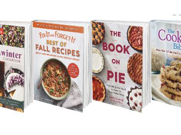 Find perfect holiday recipes in these great cookbook titles