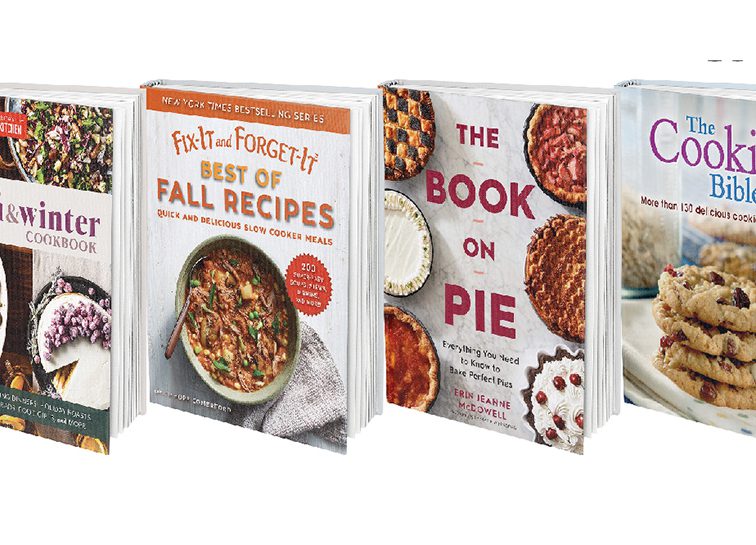 Find perfect holiday recipes in these great cookbook titles