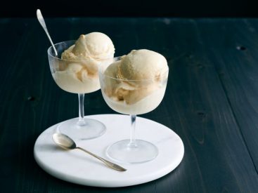 Keep the holiday spirit going with this Coquito ice cream recipe