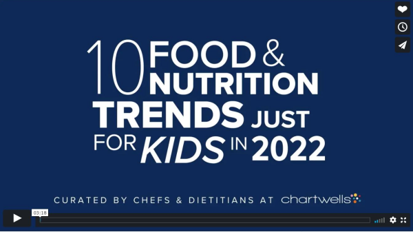 Vegetables feature in Chartwells K12 Top 10 kids food trends for 2022