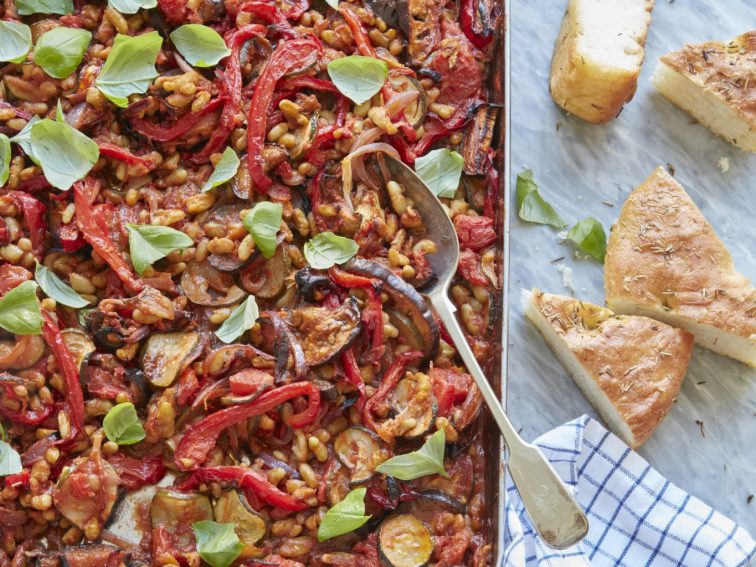 From Oven-Roasted Ratatouille with Flageolet Beans to Red Bean Meatloaf: Our Top Eight Vegan Recipes of the Day!