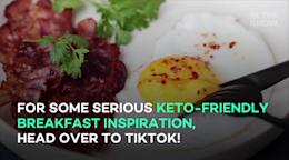Keto-friendly breakfast recipes from TikTok