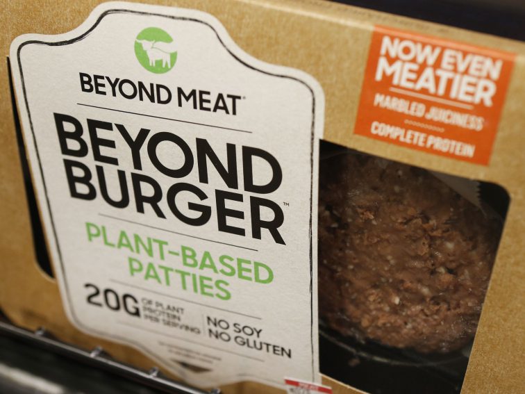 Beyond Meat Hit By Slower Supermarket Sales of Plant-Based Food