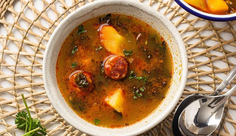 Portuguese Kale Soup Recipe