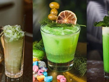 3 Green Cocktail Recipes for St Patrick’s Day