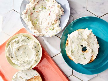 Grab the cream cheese! Cathy Barrow shares 3 creamy, punchy schmear recipes for a better bagel