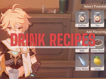 Genshin Impact Of Drink A-Dreaming guide: all drink recipes and how to make them