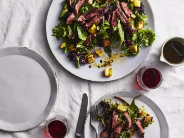 This Steak Salad Recipe Channels Year-Round Summer Vibes
