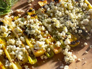 From Grilled Leeks with Vegan Feta Cheese to Cucumber Salad: Our Top Eight Vegan Recipes of the Day!
