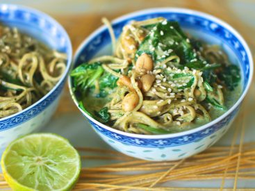 12 Sweet, Savory and Spicy Peanut Noodle Recipes