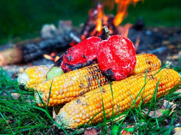 Going backpacking? Bring zesty food with you like homemade hummus and ‘Campfire Mexican Street Corn.’