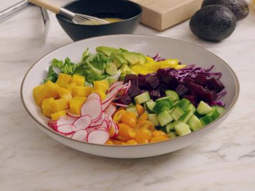 Gwyneth Paltrow's recipes to get glowing with a rainbow salad, detox tonic and energy balls