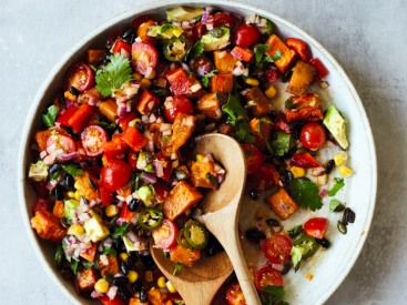 From Sweet Potato Salsa Salad to Jerk Meatloaf: Our Top Eight Vegan Recipes of the Day!