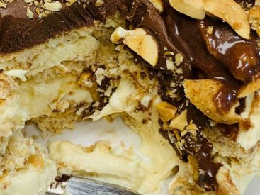No-Bake Chocolate Peanut Butter Eclair Cake | Jason Smith