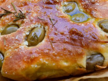 Nigel Slater’s recipes for olive and rosemary focaccia, and roast aubergine and preserved lemon sandwiches