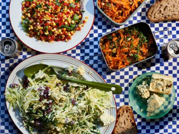 Sweetcorn salsa and salads: Joe Woodhouse’s recipes for camping out