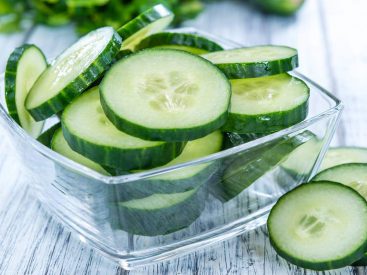 Looking for a healthy snack? Try this cucumber sandwich recipe