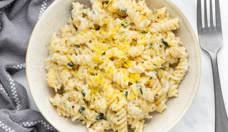 Creamy Lemon Ricotta Pasta Recipe