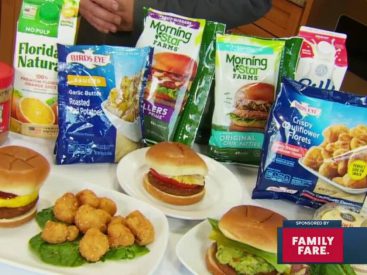 Family Fare shares healthy Protein Smoothie & Veggie Burger recipes