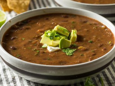 3-Ingredient Black Bean Soup Recipe: This Budget Recipe Cooks in 10 Minutes