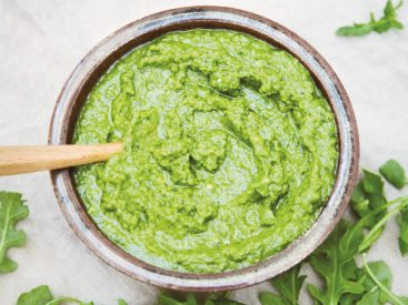 From Basil Arugula Pesto with Walnuts to Jamaican Jerk Walnut Tacos: Our Top Eight Vegan Recipes of the Day!