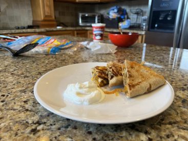 Cooking and Recipes: Is a quesadilla the best way to use leftovers?