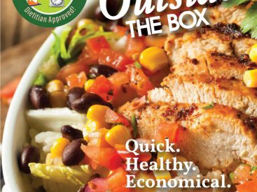 THINKING OUTSIDE THE BOX: Commissaries’ dietitian-approved recipes offer patrons quick, nutritious, economical meal ideas