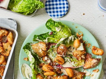 Roast bean caesar salad and spicy chickpeas: Melissa Hemsley’s recipes for quick lunchbox fixes