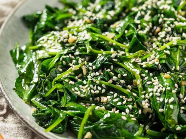 Korean Sesame Spinach Recipe: Healthy & Fabulously Flavorful