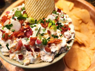 Absolutely Delicious Loaded Baked Potato Dip Recipe for the Win