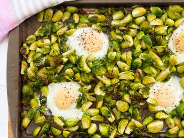 Joy Bauer's easy egg recipes: Cobb salad and sheet-pan Brussels sprouts