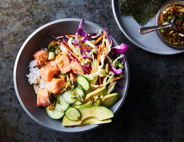 Sesame Salmon Bowls for All