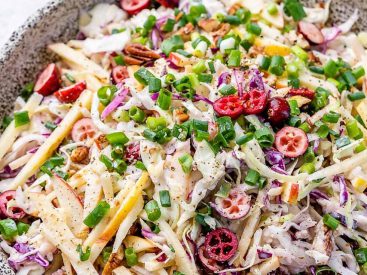 Cranberry Apple Cole Slaw Recipe: A Sweet & Tart Healthy Christmas Side Dish