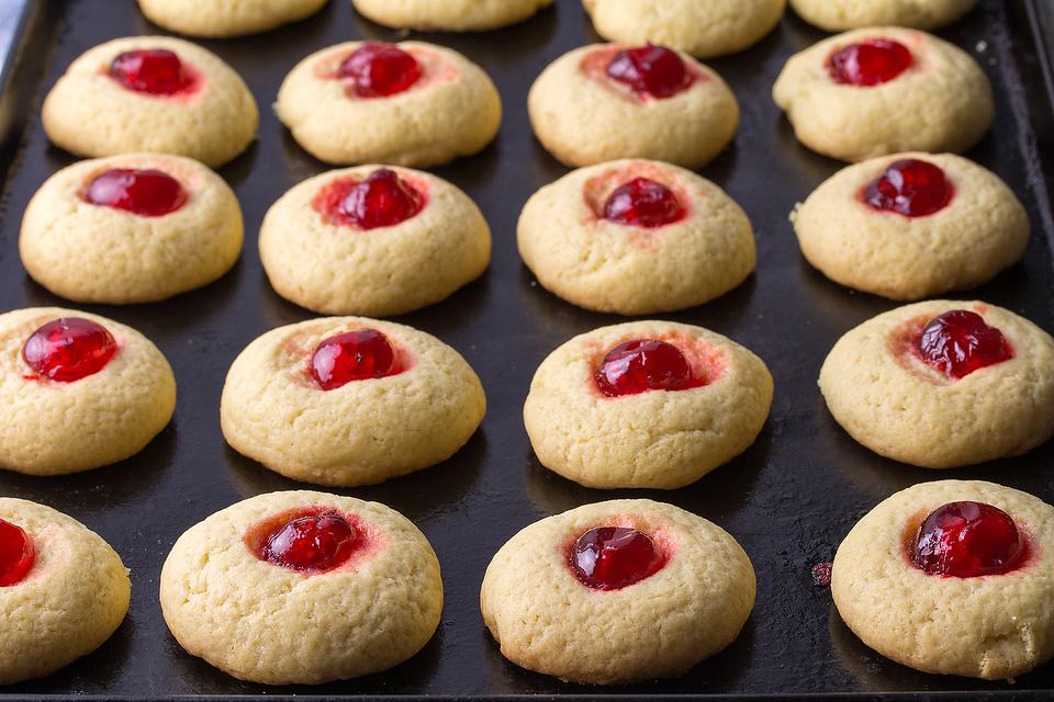 The Pioneer Womans Cherry Thumbprint Cookie Recipe Just In Time For